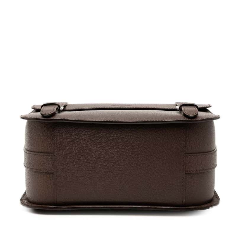 Louis Vuitton Pigskin Samara Reporter Bag Brown Leather Good condition - Inside View