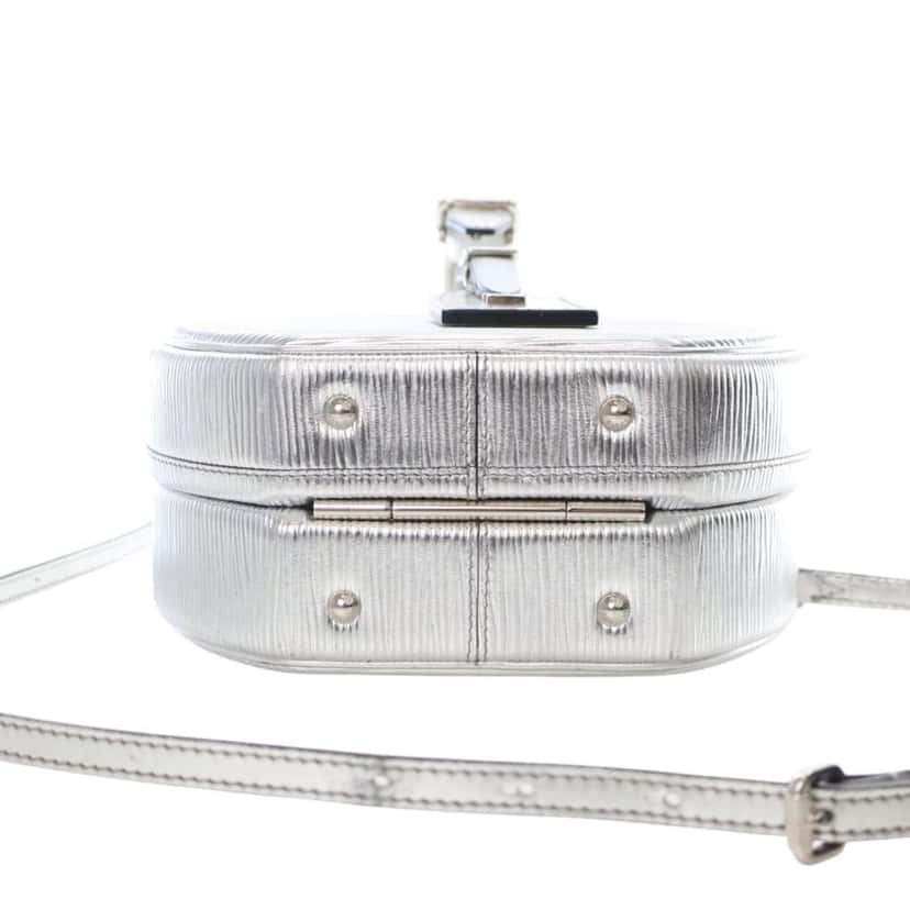 Louis Vuitton Epi Boite Chapeau Souple MM Silver Leather Good condition - Box View