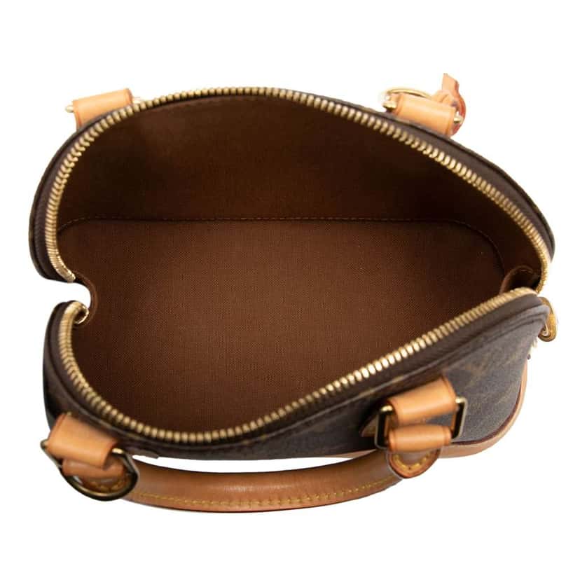 Louis Vuitton Monogram Alma BB Brown Good condition - Model View