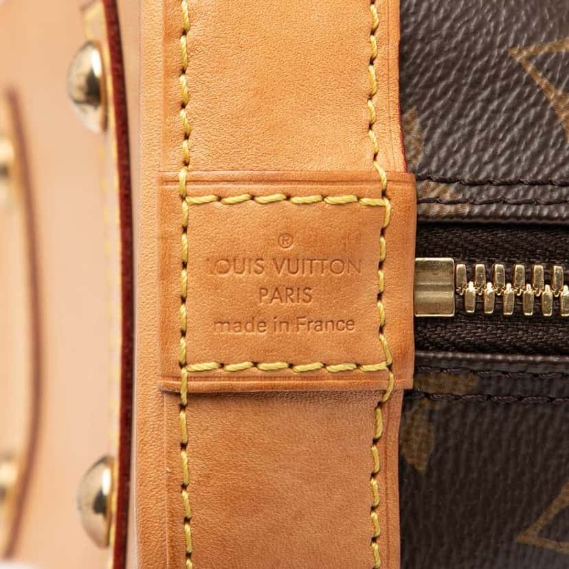 Louis Vuitton Monogram Alma BB Brown Good condition - Box View
