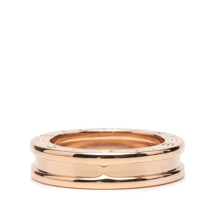 Bvlgari 18K Rose Gold B.Zero1 One Band Ring Pink Rose Gold Good condition - Front View