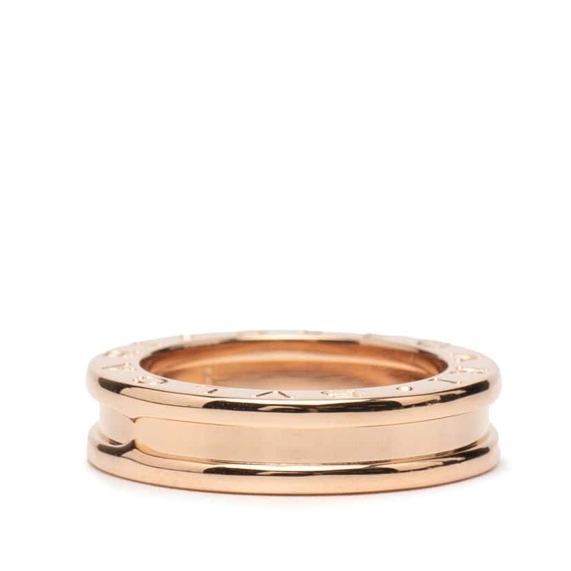 Bvlgari 18K Rose Gold B.Zero1 One Band Ring Pink Rose Gold Good condition - Back View