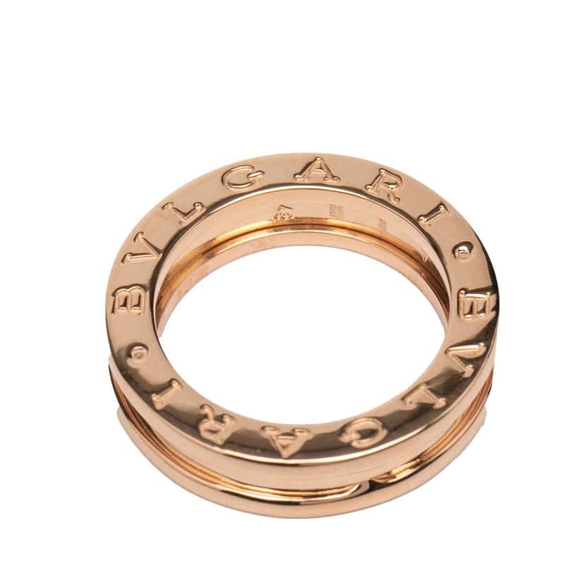 Bvlgari 18K Rose Gold B.Zero1 One Band Ring Pink Rose Gold Good condition - Model View