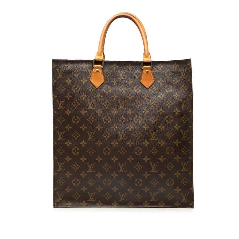 Louis Vuitton Monogram Sac Plat Brown Good condition - Front View