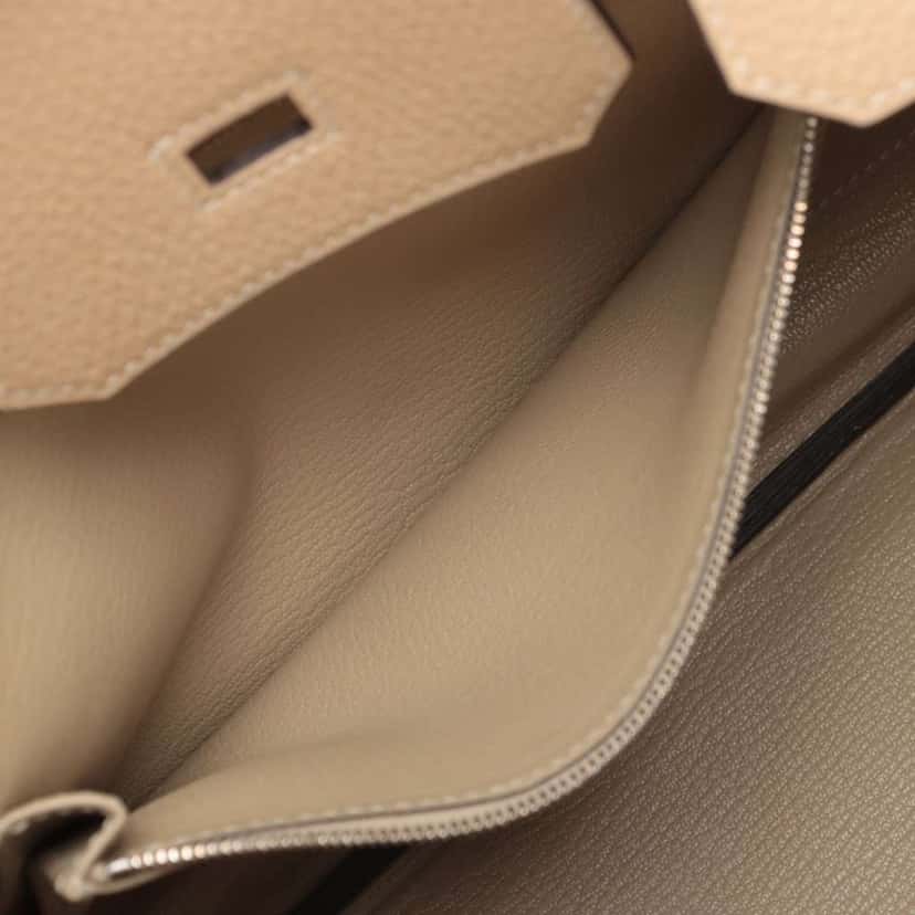 Hermès Clemence Birkin Retourne 30 Brown Leather Very good condition - Box View