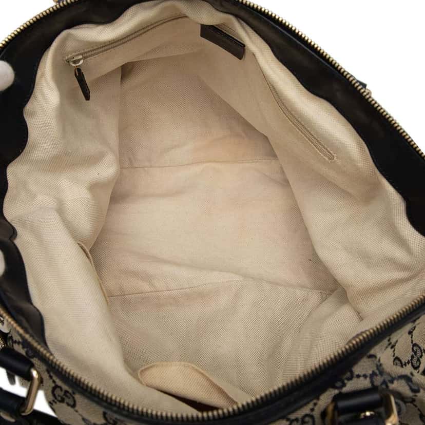 Gucci GG Canvas Sukey Satchel Brown Canvas Good condition - Model View