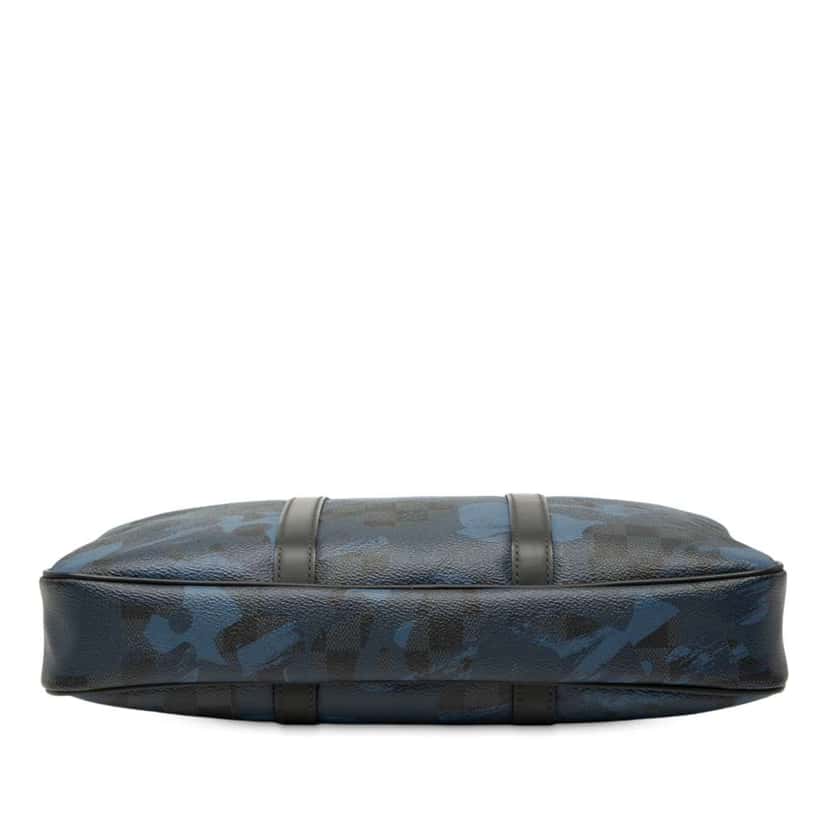 Louis Vuitton Damier Cobalt Camouflage Porte Documents Voyage PM Blue Good condition - Inside View