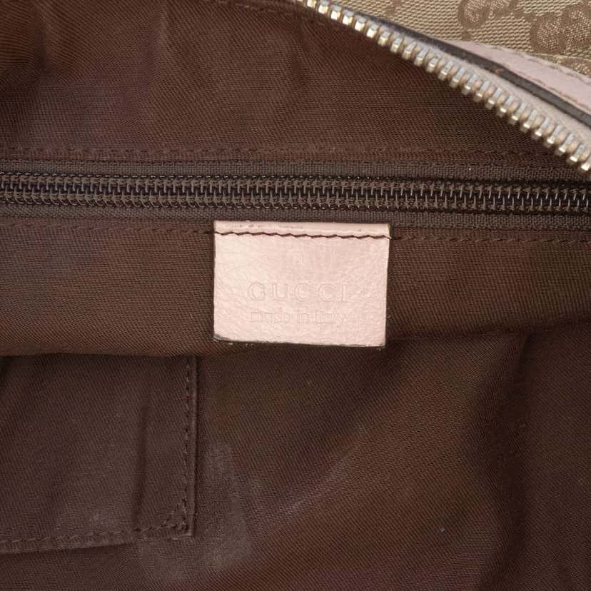 Gucci GG Canvas Web Crossbody Brown Canvas Good condition - Box View