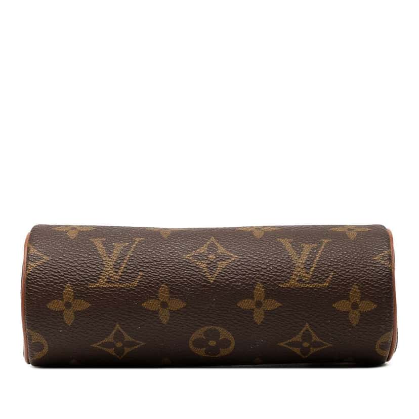 Louis Vuitton Monogram Papillon Pochette Brown Good condition - Inside View