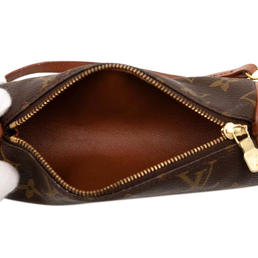 Louis Vuitton Monogram Papillon Pochette Brown Good condition - Model View
