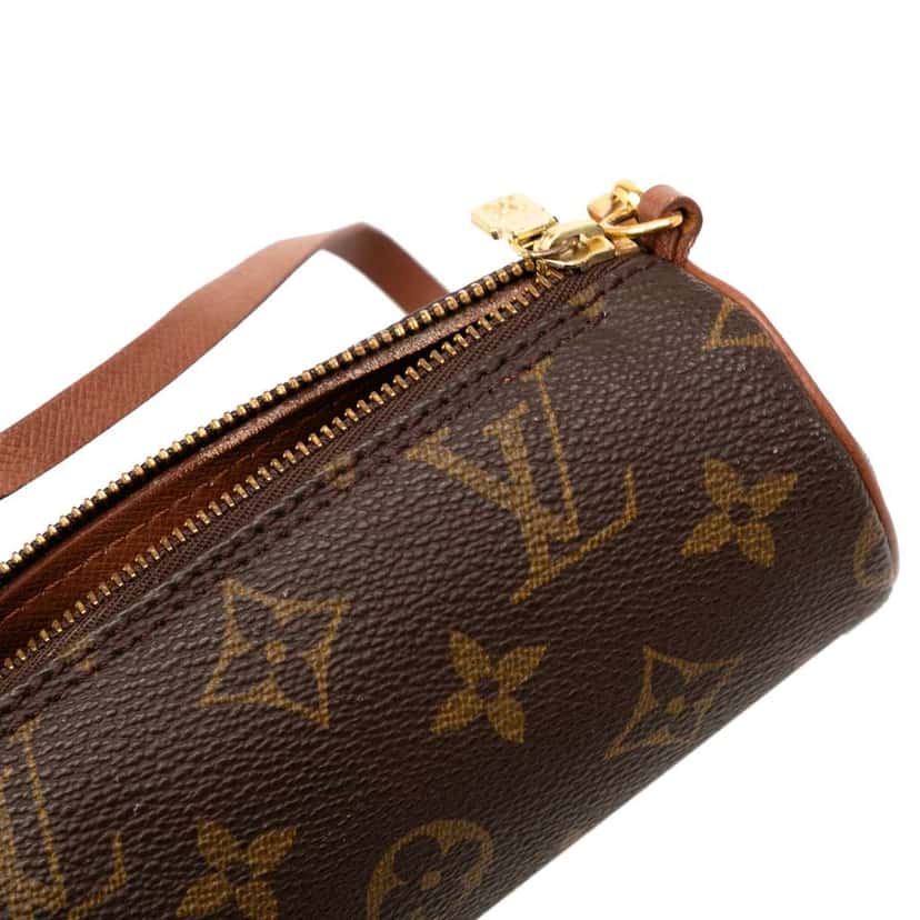 Louis Vuitton Monogram Papillon Pochette Brown Good condition - Box View