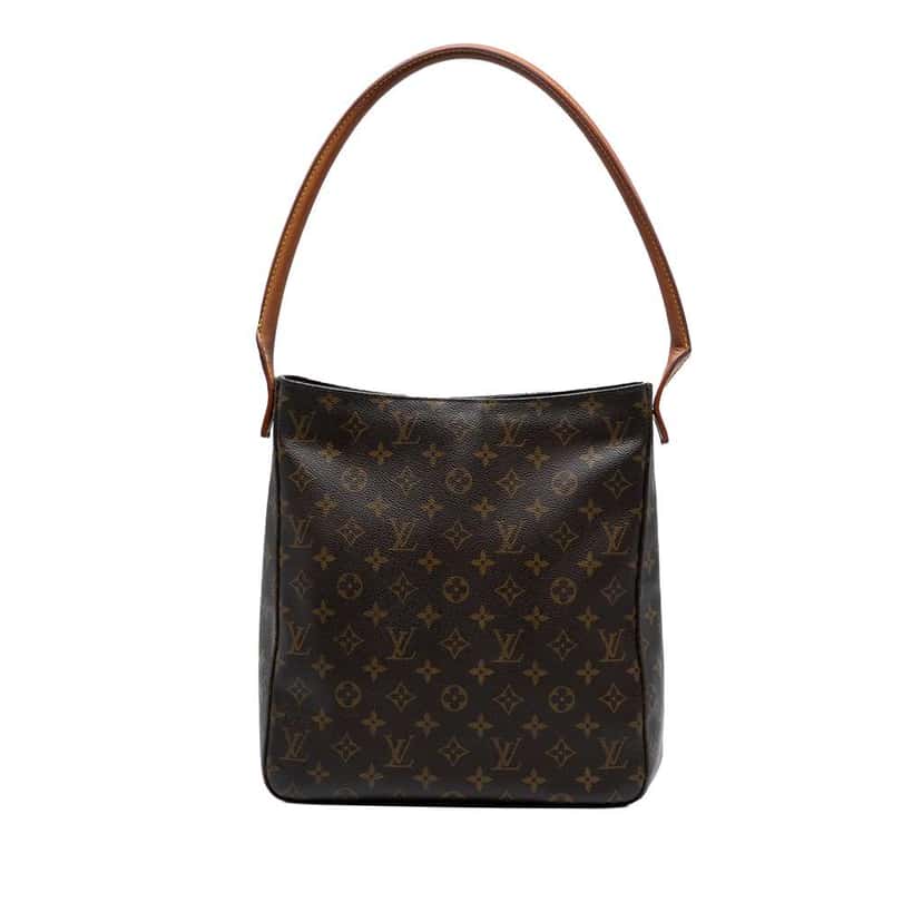 Louis Vuitton Monogram Looping GM Brown Good condition - Front View