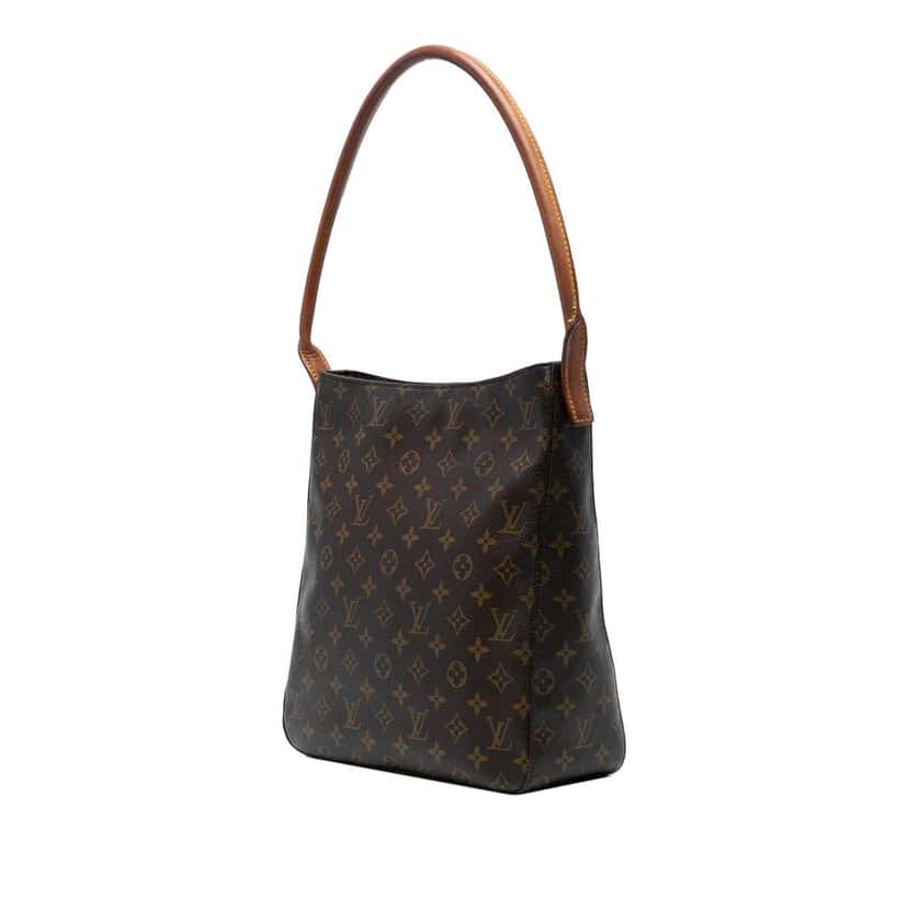 Louis Vuitton Monogram Looping GM Brown Good condition - Back View