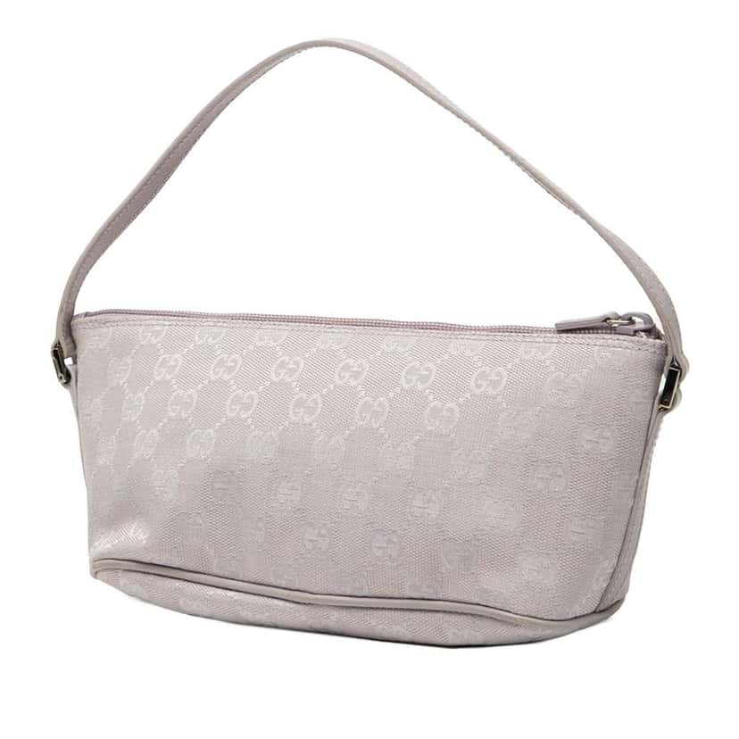 Gucci GG Canvas Boat Purple Canvas Good condition - Back View