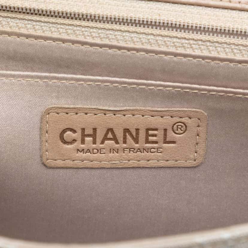 Chanel Medium New Travel Line Nylon Single Flap Brown Good condition - Box View