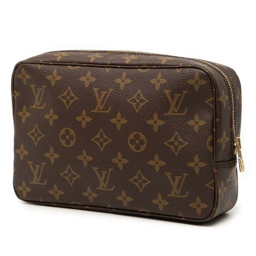Louis Vuitton Monogram Trousse Toilette 23 Brown Good condition - Back View