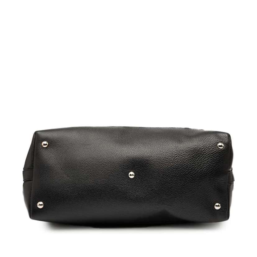 Gucci GG Neoprene Techno Tag Tote Black Polyester Very good condition - Inside View