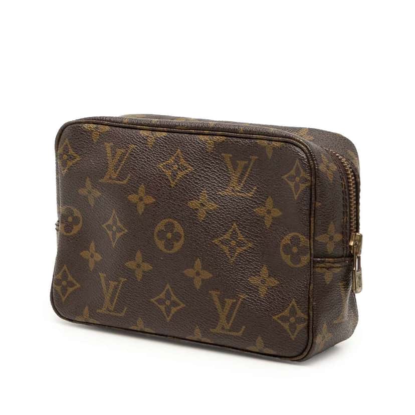 Louis Vuitton Monogram Trousse Toilette 18 Brown Good condition - Back View