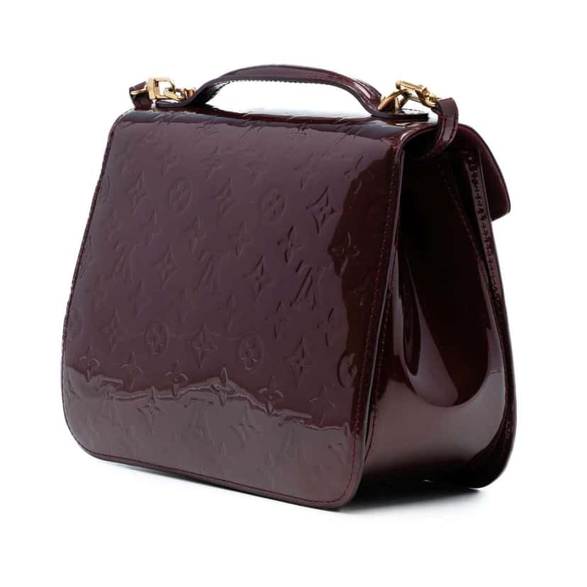 Louis Vuitton Monogram Vernis Miranda Purple Leather Good condition - Back View