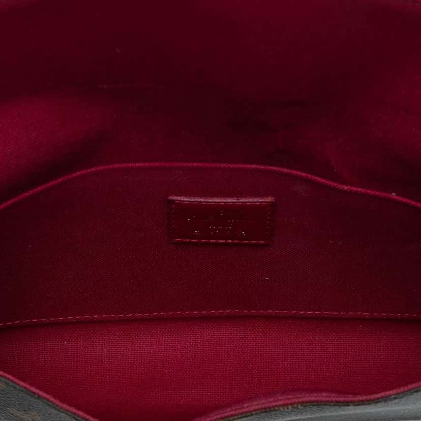 Louis Vuitton Monogram Pochette Felicie Brown Good condition - Model View