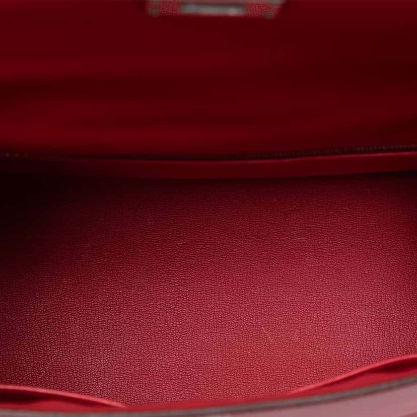 Hermès Epsom Kelly II Sellier 32 Red Leather Good condition - Model View