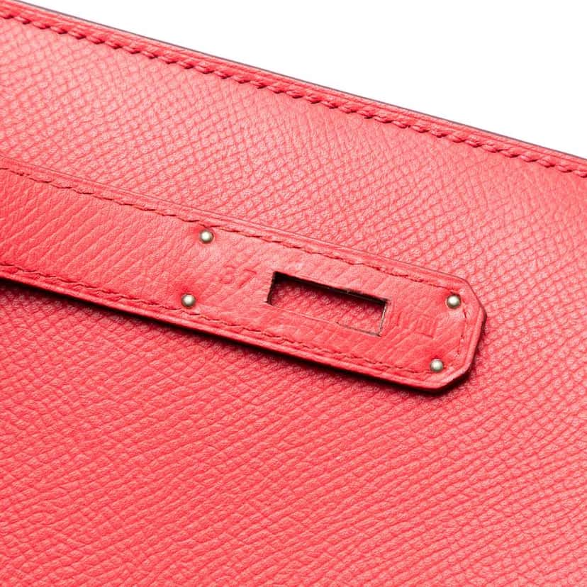 Hermès Epsom Kelly II Sellier 32 Red Leather Good condition - Box View