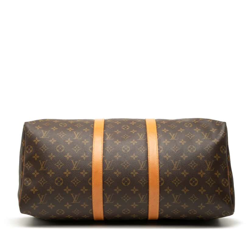 Louis Vuitton Monogram Keepall 50 Brown Good condition - Inside View