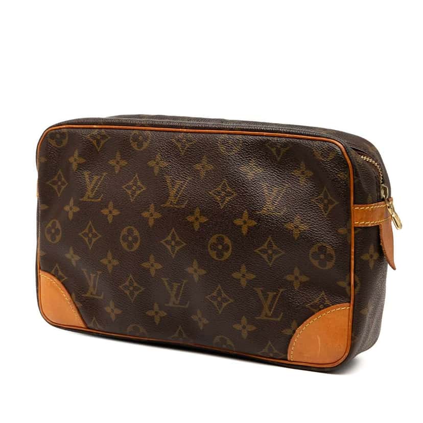 Louis Vuitton Monogram Compiegne Brown Good condition - Back View