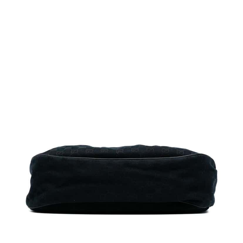 Gucci GG Canvas Sukey Shoulder Bag Black Canvas Good condition - Inside View
