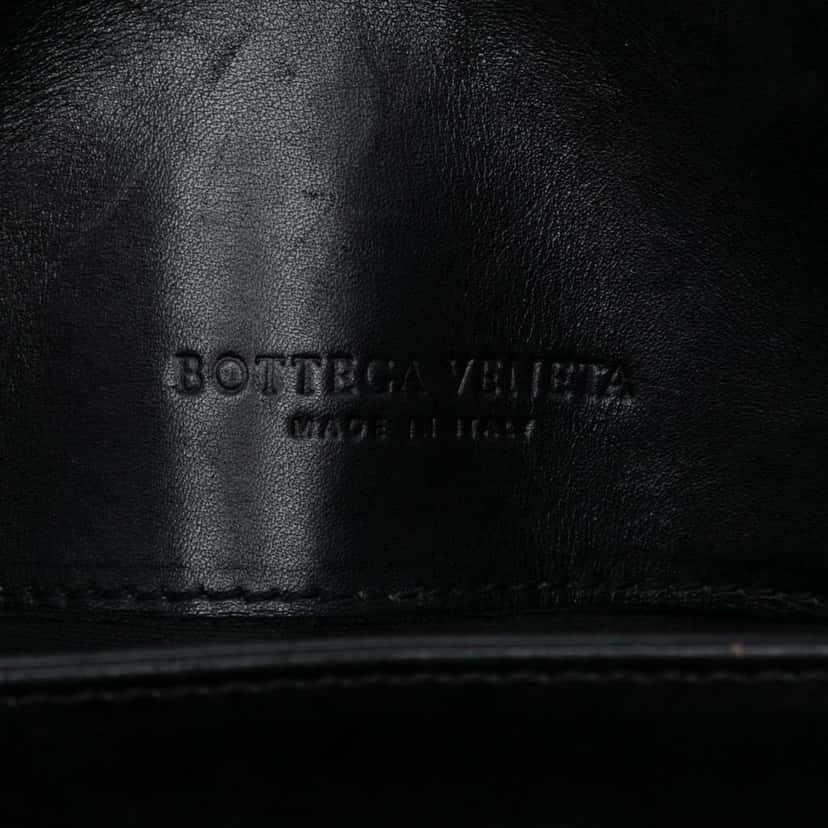 Bottega Veneta Nappa Intrecciato Briefcase Black Leather Good condition - Box View