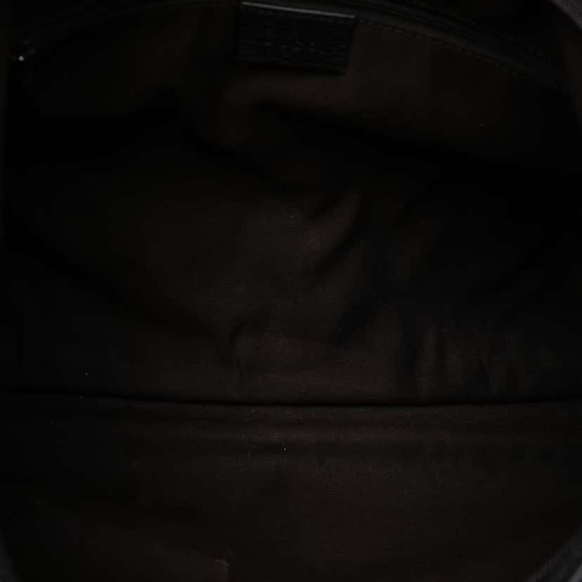 Gucci GG Denim Abbey D Ring Shoulder Bag Brown Denim Good condition - Model View
