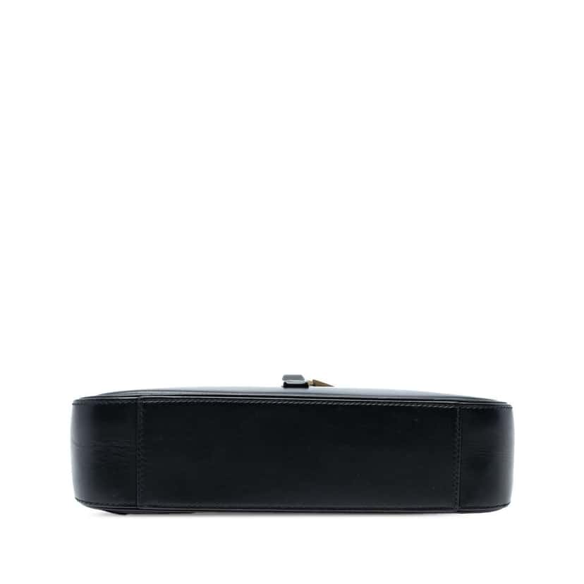 Saint Laurent Smooth Calfskin Le 5 a 7 Hobo Black Leather Good condition - Inside View