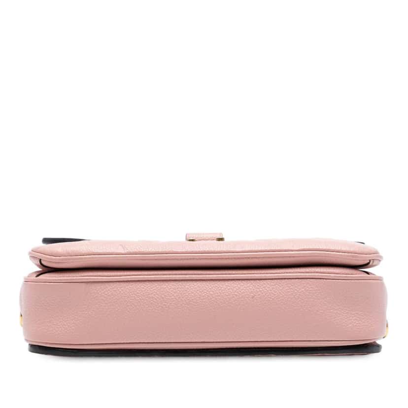 Louis Vuitton Monogram Empreinte Pochette Metis Pink Leather Good condition - Inside View