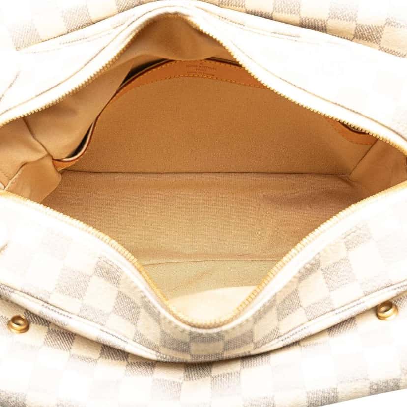 Louis Vuitton Damier Azur Naviglio White Canvas Good condition - Model View