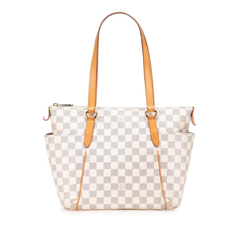 Louis Vuitton Damier Azur Totally PM White Canvas Very good condition - Front View