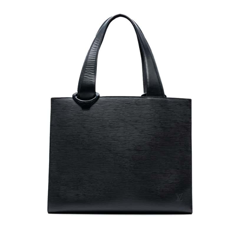 Louis Vuitton Epi Gemeaux Black Leather Good condition - Front View