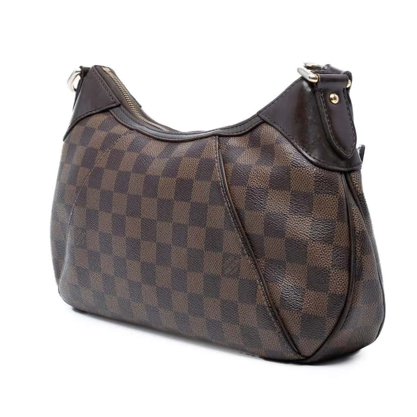 Louis Vuitton Damier Ebene Thames PM Brown Good condition - Back View