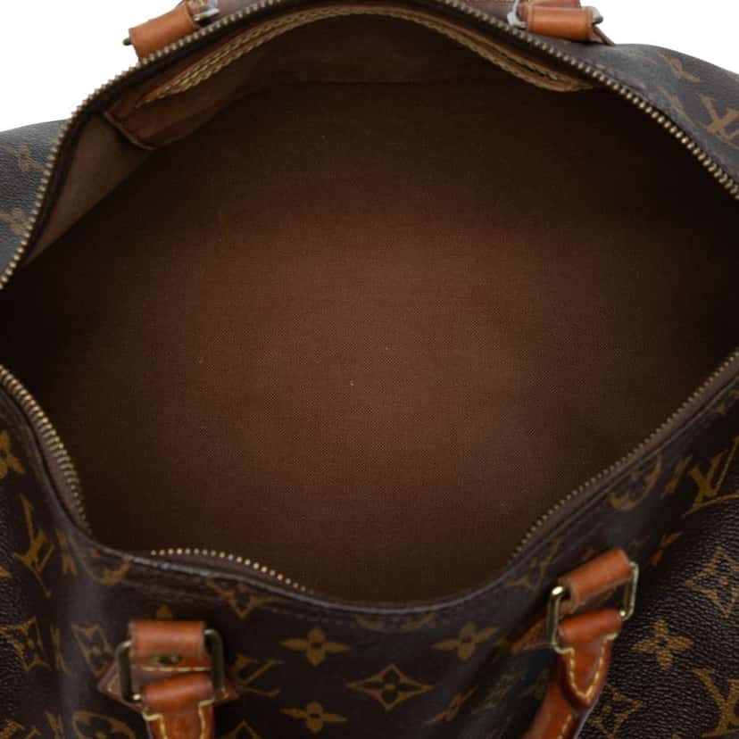 Louis Vuitton Monogram Speedy 35 Brown Good condition - Model View