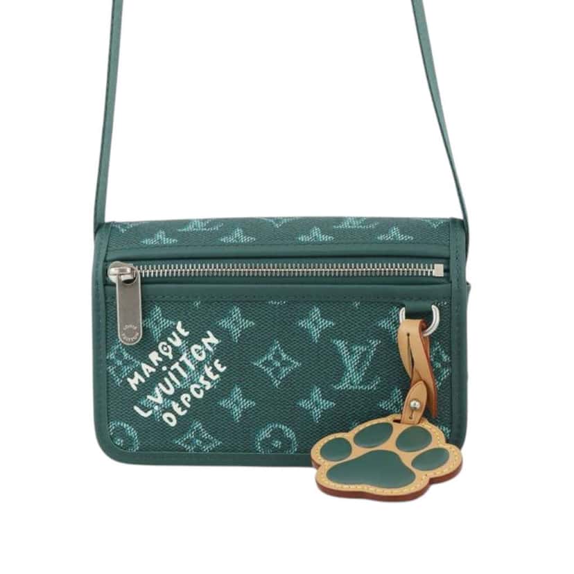 Louis Vuitton Monogram Heritage Bosphore Wearable Wallet Green Canvas Good condition - Front View