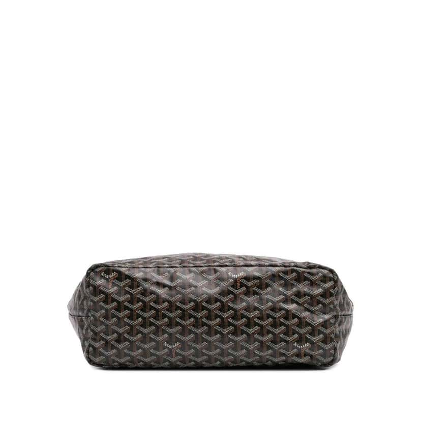 Goyard Goyardine Saint Louis PM Black Canvas Good condition - Inside View