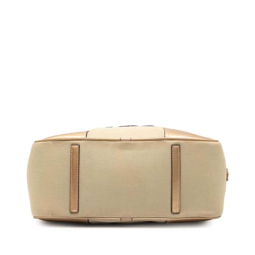 Loewe Canvas Anagram Satchel Brown Canvas Very good condition - Inside View