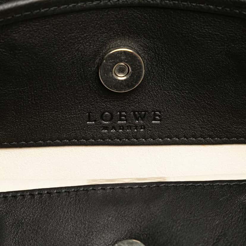 Loewe Anagram Suede Tote Brown Leather Good condition - Box View