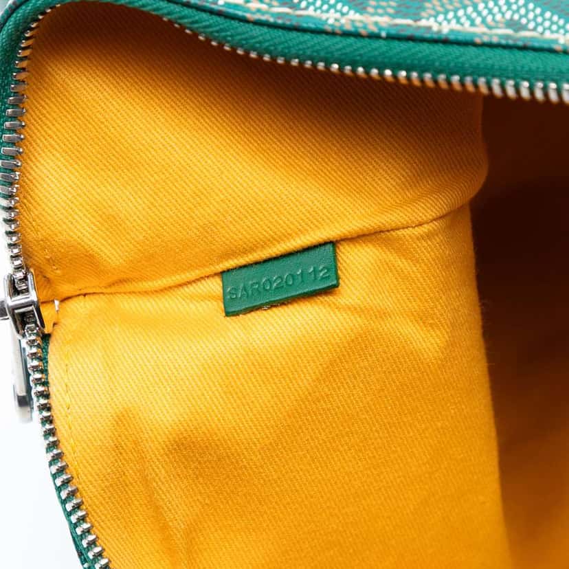 Goyard Goyardine Senat GM Green Canvas Good condition - Box View