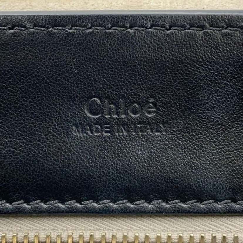 Chloé Mini Leather Tess Day Satchel Black Leather Good condition - Box View