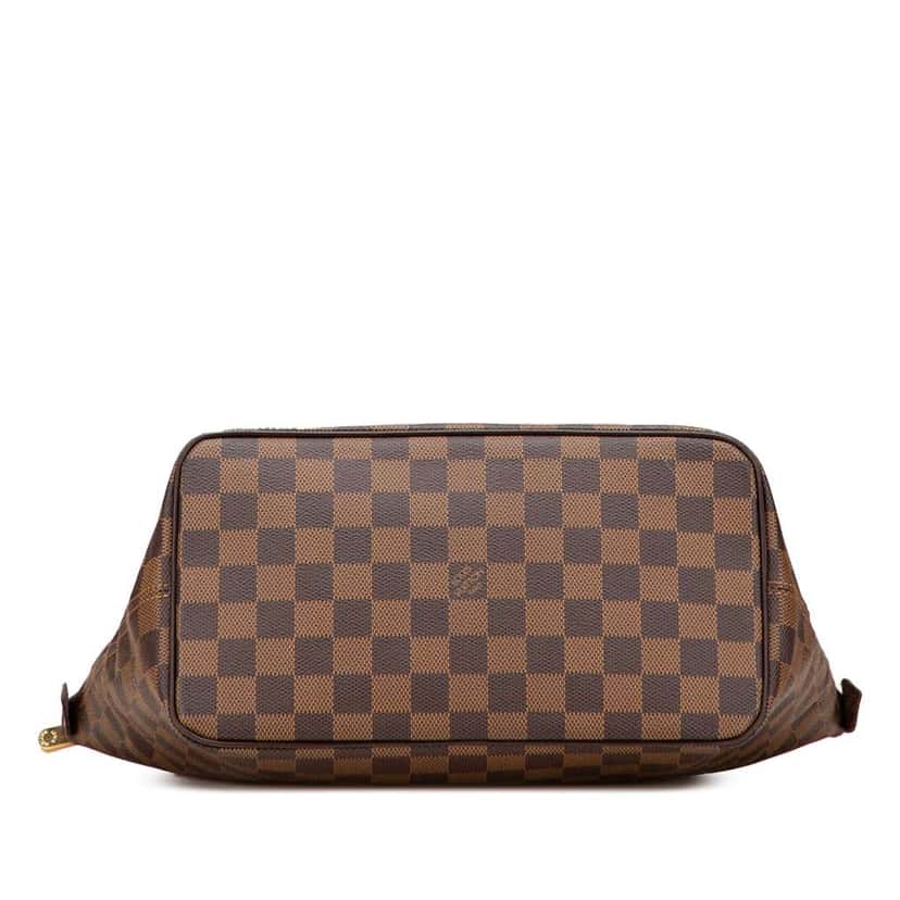Louis Vuitton Damier Ebene Saleya PM Brown Canvas Very good condition - Inside View