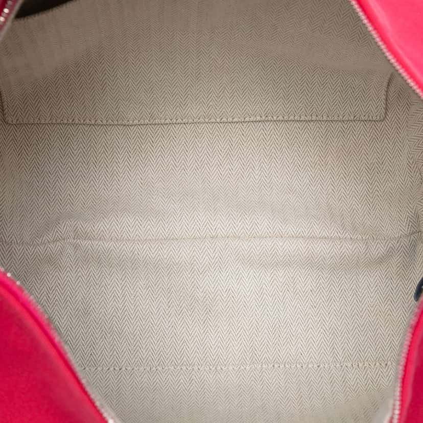 Hermès Large Canvas Bride A Brac Case Pink Canvas Good condition - Model View