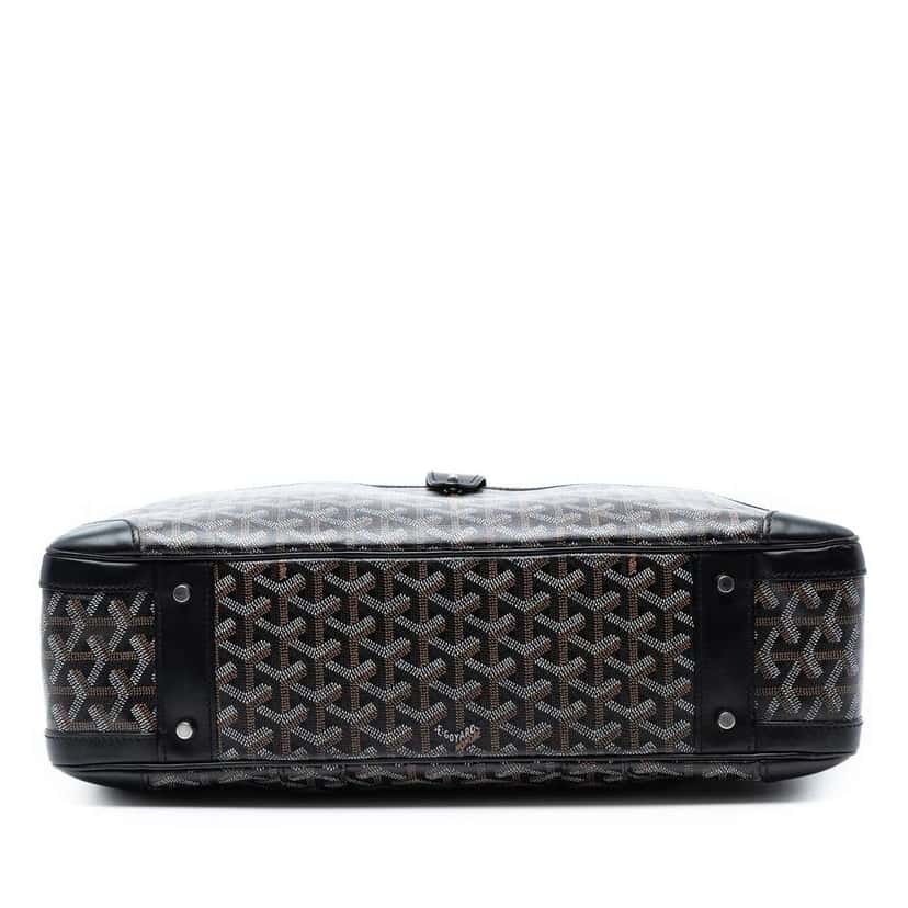 Goyard Goyardine Ambassade MM Black Canvas Very good condition - Inside View