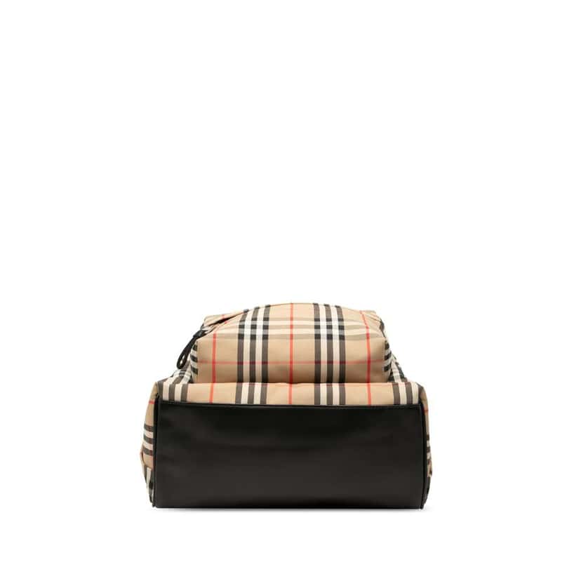 Burberry House Check Nylon Jett Backpack Brown Good condition - Inside View