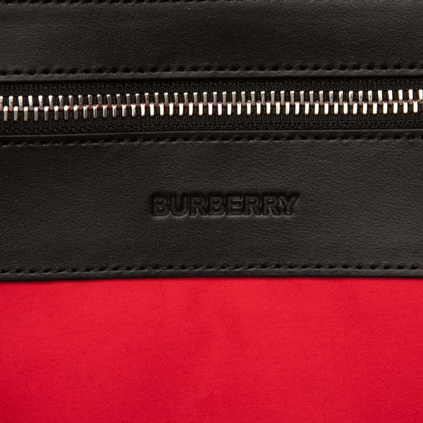 Burberry House Check Nylon Jett Backpack Brown Good condition - Box View