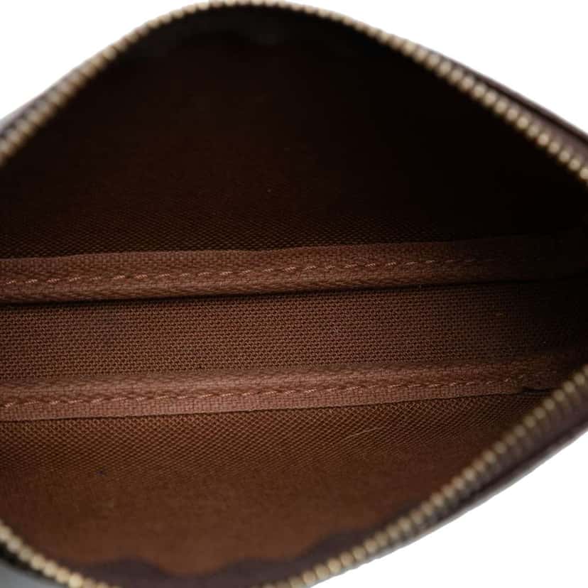 Louis Vuitton Monogram Mini Pochette Accessoires Brown Good condition - Model View